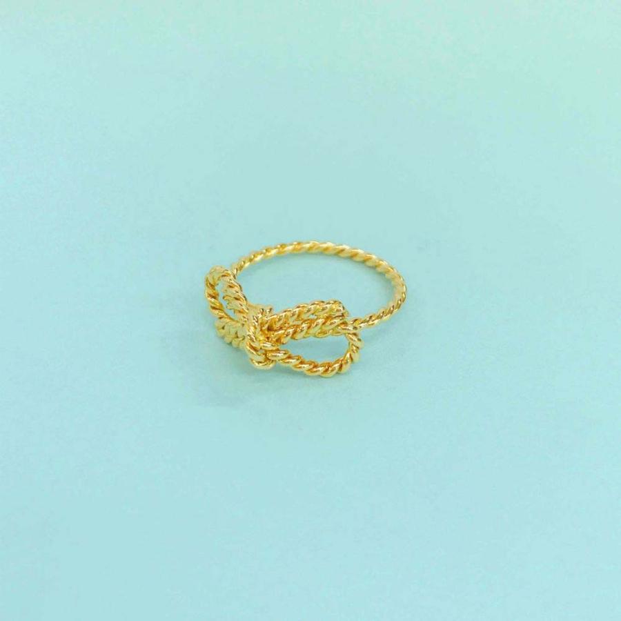 TIFFANY&Co. ティファニー ツイストリボンリング・指輪/K18YG TIFFANY&Co. ティファニー ツイストリボンリング・指輪/K18YG