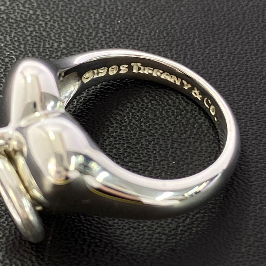 TIFFANY&Co.（ティファニー） ハートノックリング・指輪/Sv925-7.0g/10