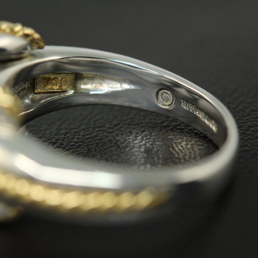 TIFFANY&Co. ティファニーシグネチャーコンビリング 指輪/Sv925 TIFFANY&Co. ティファニーシグネチャーコンビリング 指輪/Sv925