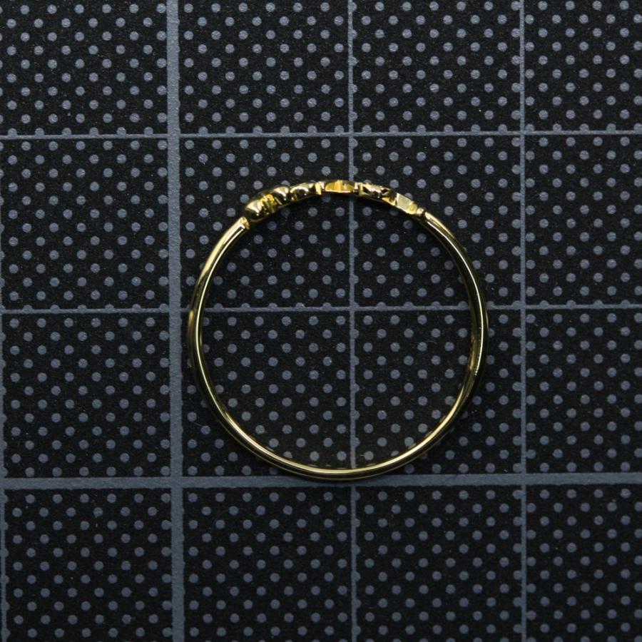 アーカーブラン LOVEラブリング 指輪/K18YG/750-0.8g/0.005ct/8 アーカーブラン LOVEラブリング 指輪/K18YG/750-0.8g/0.005ct/8