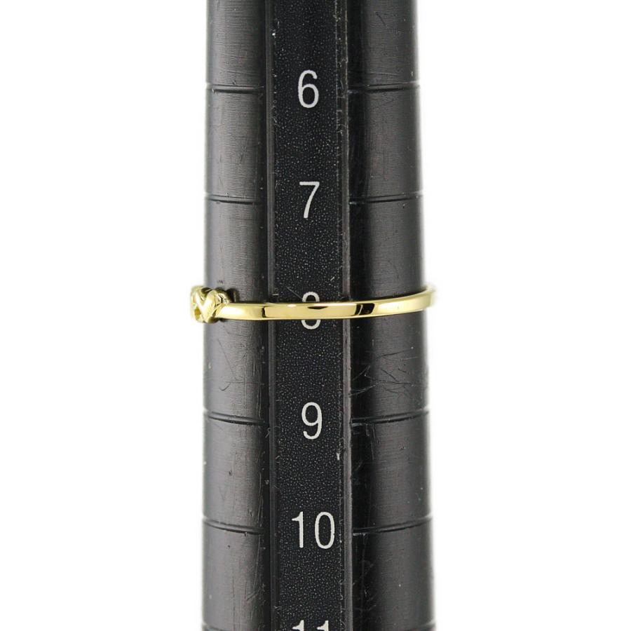 アーカーブラン LOVEラブリング 指輪/K18YG/750-0.8g/0.005ct/8 アーカーブラン LOVEラブリング 指輪/K18YG/750-0.8g/0.005ct/8