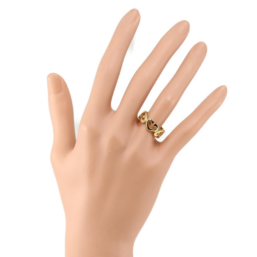 Cartier（カルティエ） Cハートリング・指輪/K18YG/750-5.6g/11号/#51