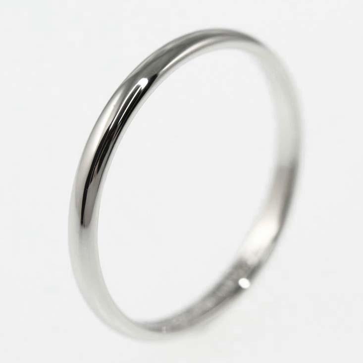 ティファニー クラシック バンドリング 2MM マリッジリング 指輪/Pt950  