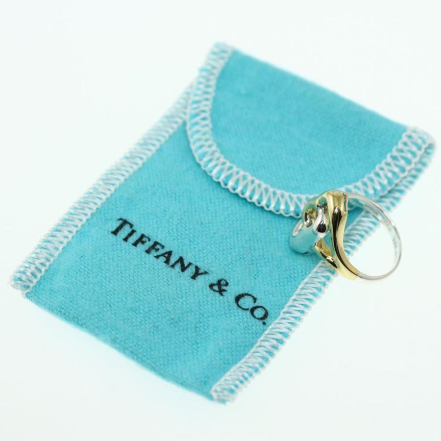 TIFFANY&Co. ティファニー ダブルオープンハートリング 指輪 TIFFANY&Co. ティファニー ダブルオープンハートリング 指輪