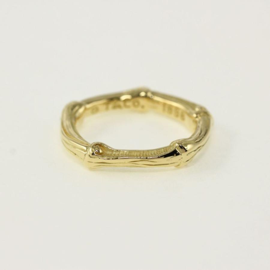 専門ショップ ティファニー 翌日配送可 H Co 指輪 K18yg 750 7 3g 14号 54 イエローゴールド Tiffany リング バンブー ボーン メンズアクセサリー Affaires Sociales Gouv Cg