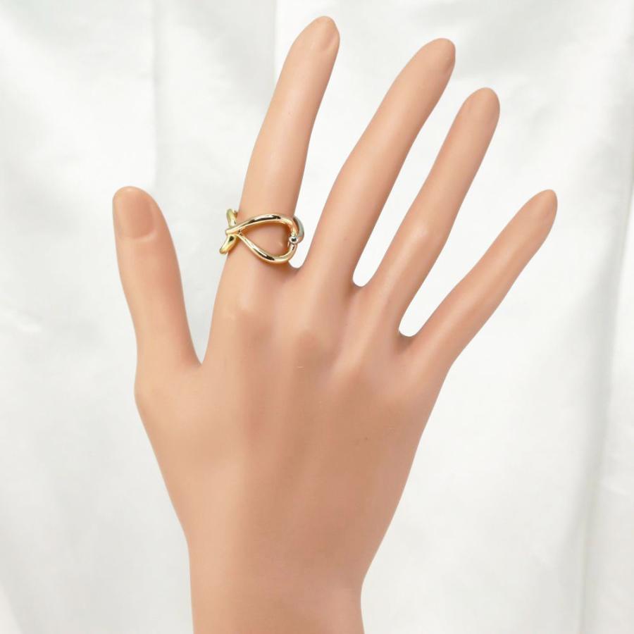 RUGIADA（ルジアダ） リーフモチーフ スリーカラーリング 指輪/K18/750