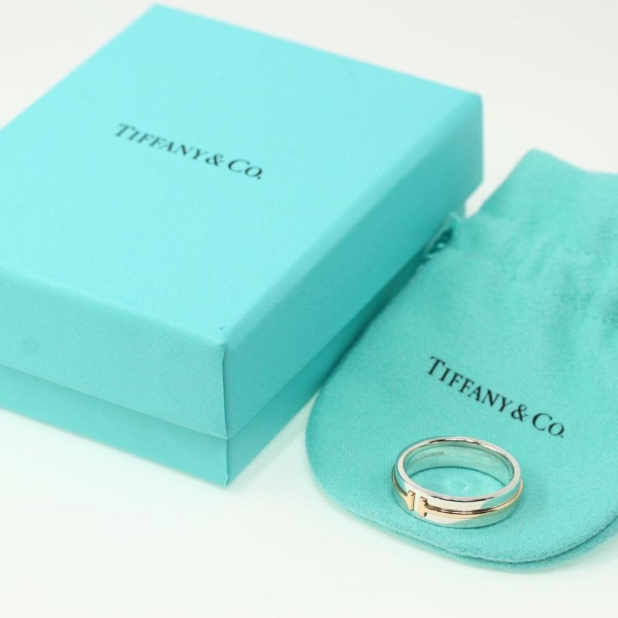 TIFFANY&Co. ティファニー ティファニーT リング 指輪 シルバー TIFFANY&Co. ティファニー ティファニーT リング 指輪 シルバー