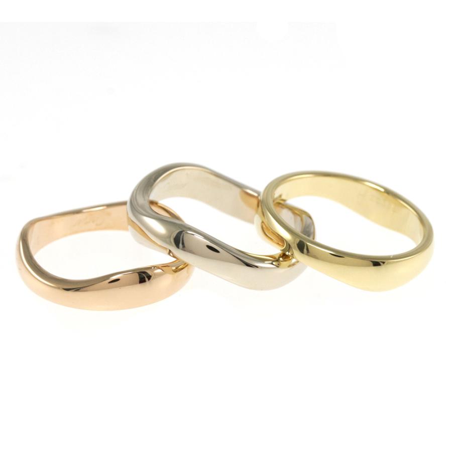 Cartier（カルティエ） ラブミーリング・指輪/K18Y+W+P/750,3カラー