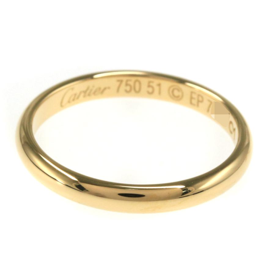 カルティエ 1895 WEDDING BAND 1895 ウェディングリング・指輪/K18YG 