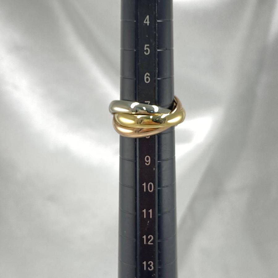 カルティエ　トリニティリング　10号 Cartier カルティエ トリニティドゥカルティエリング・指輪/K18Y