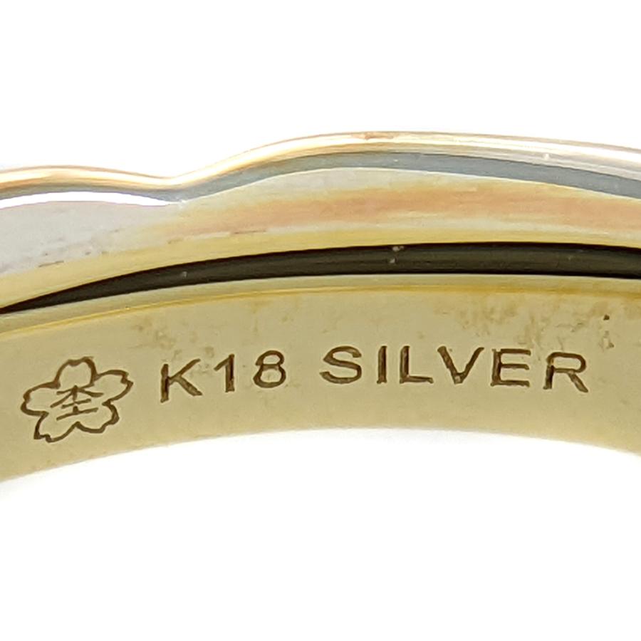 杢目金屋 リング・指輪/Sv925×K18/750コンビ-3.5g/21号/#61