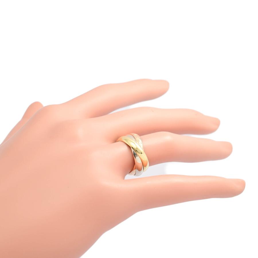 Cartier（カルティエ） トリニティリング・指輪/K18Y+W+P/750,3カラー