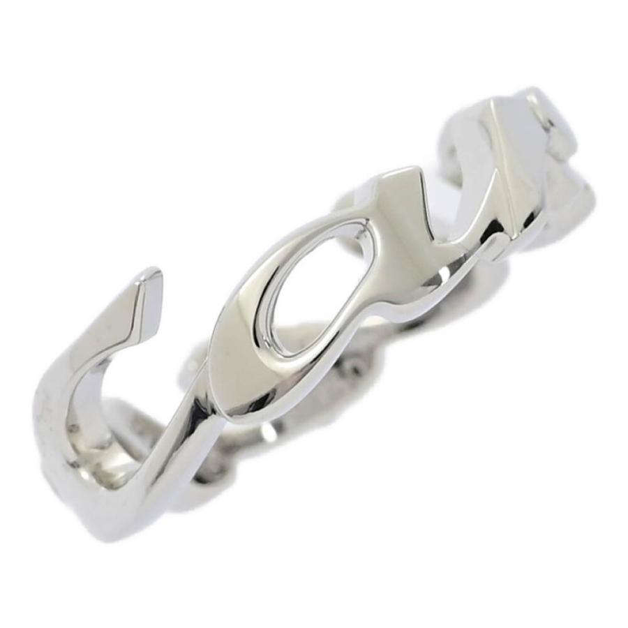 ✨ Cartier限定デザインリングK18WGシグネチャー✨希少✨ ✨ Cartier限定デザインリングK18WGシグネチャー✨希少✨ Cartier