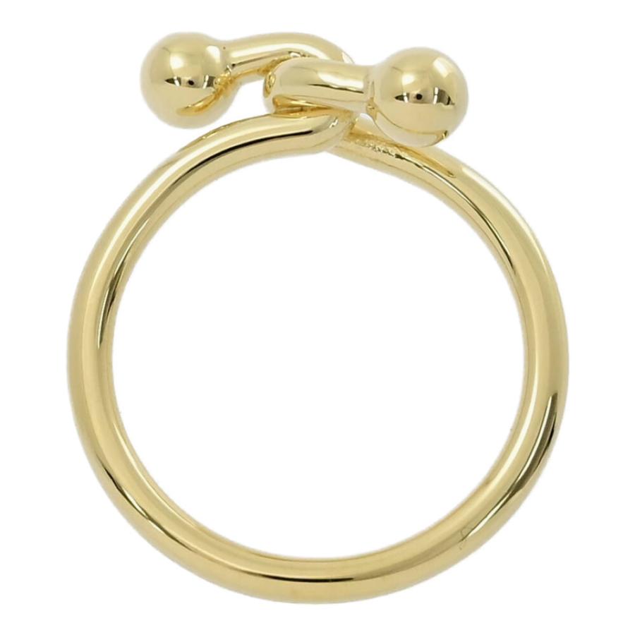 美品✨　ティファニー　10号　フック＆アイ　リング　750 ゴールド TIFFANY&Co. TIFFANY ＆ Co. ティファニー フック＆アイリング