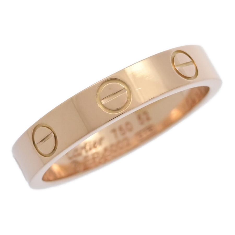 Cartierミニラブリング　52 Cartier カルティエ リング ダイヤ ダイヤモンド 0.25ct F IF EX