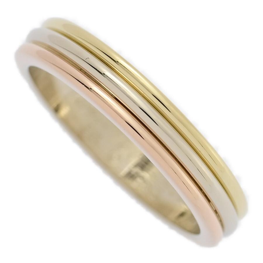 Cartier カルティエ トリニティリング・指輪/K18Y+W+P/750,3カラー-5.0  