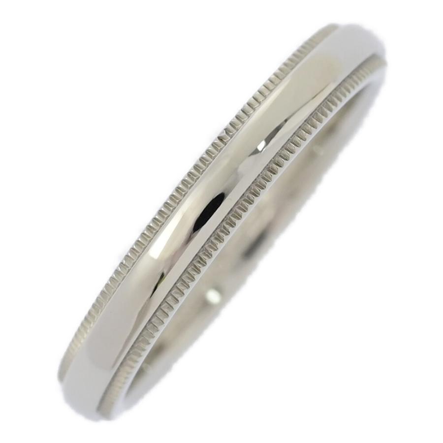 ティファニー ウェディング バンドリング Pt950 3mm 4.5g