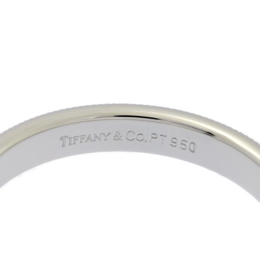 TIFFANY&Co.（ティファニー） ミルグレインバンド リング・指輪/Pt950