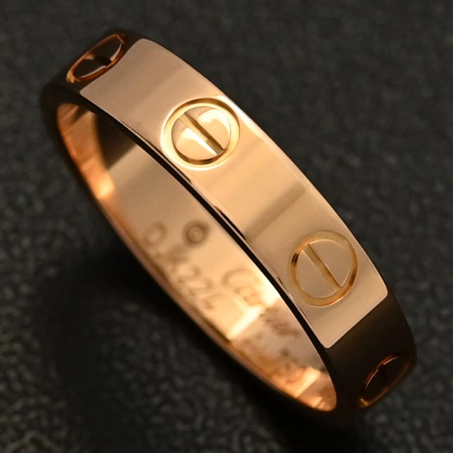 Cartier カルティエ 750 LOVE リング スモールモデル #50 Cartier カルティエ 750 LOVE リング スモールモデル #50