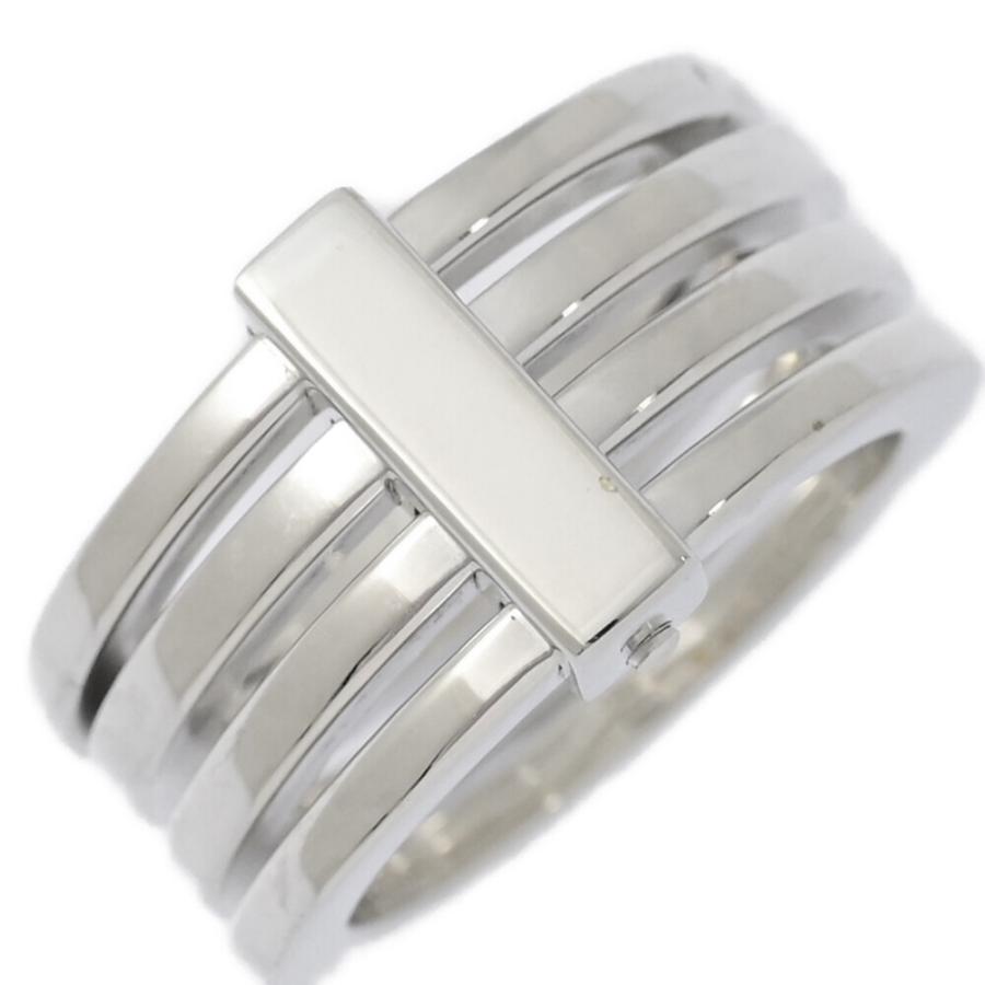 GUCCI グッチ 4連 シルバー リング SV925 ＃12 GUCCI グッチ 4連/四連リング・指輪/Sv925-14.9g/14.5号/#54.5