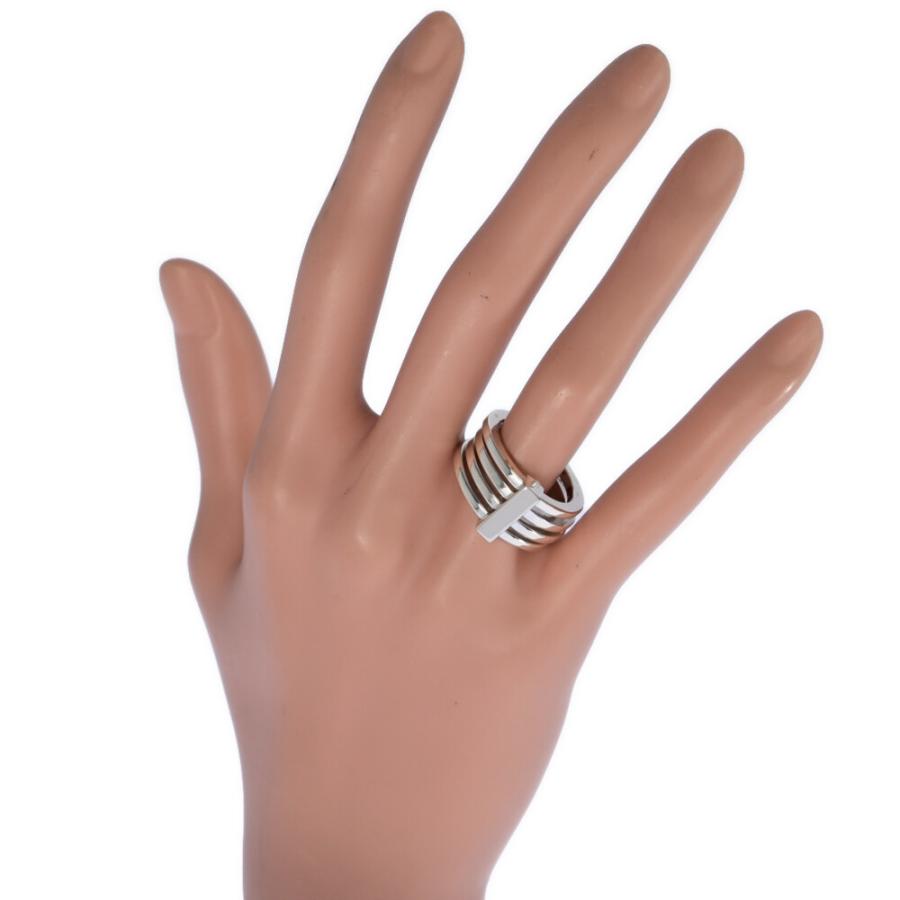 GUCCI グッチ 4連 シルバー リング SV925 ＃12 GUCCI グッチ 4連/四連リング・指輪/Sv925-14.9g/14.5号/#54.5