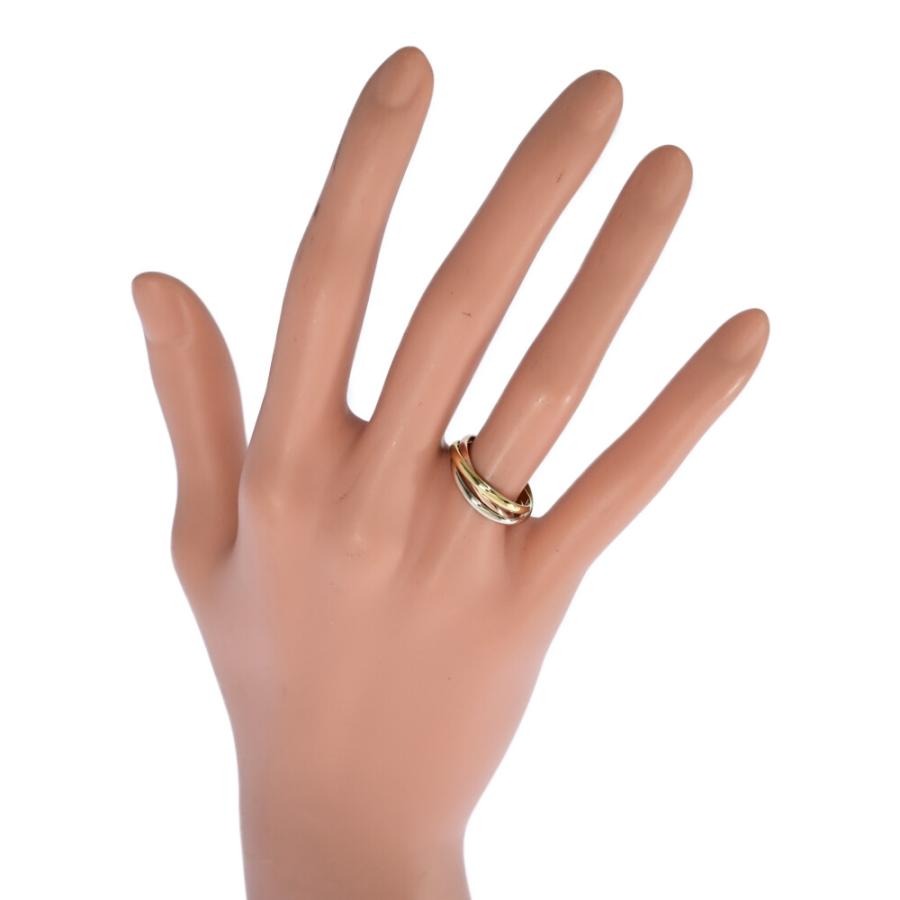 Cartier（カルティエ） トリニティリング・指輪/K18Y+W+P/750,3カラー