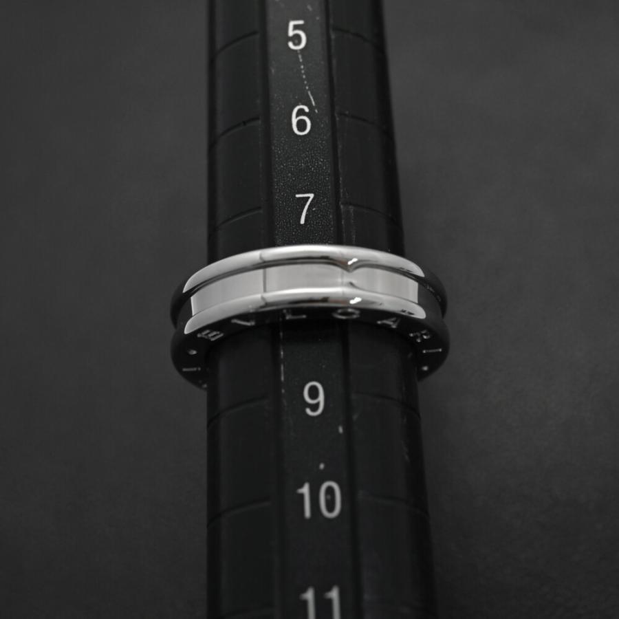 ブルガリBVLGARI B-zero1 WG ビーゼロワン ワンバンドリング BVLGARI（ブルガリ） B-zero.1 ビーゼロワン 2バンド リング 指輪 24.0