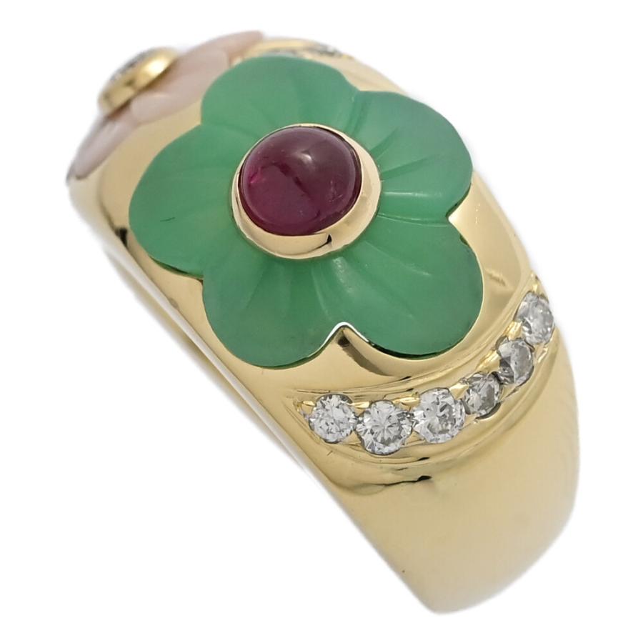 Ponte Vecchio（ポンテヴェキオ） フラワーパターン ター エナメル