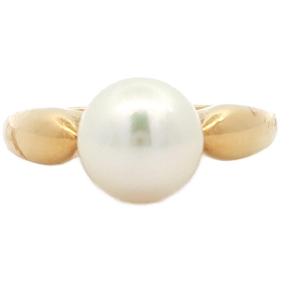 MIKIMOTO（ミキモト） 8.2mm MIKIMOTO リング 指輪 K18YG/750-4.8g