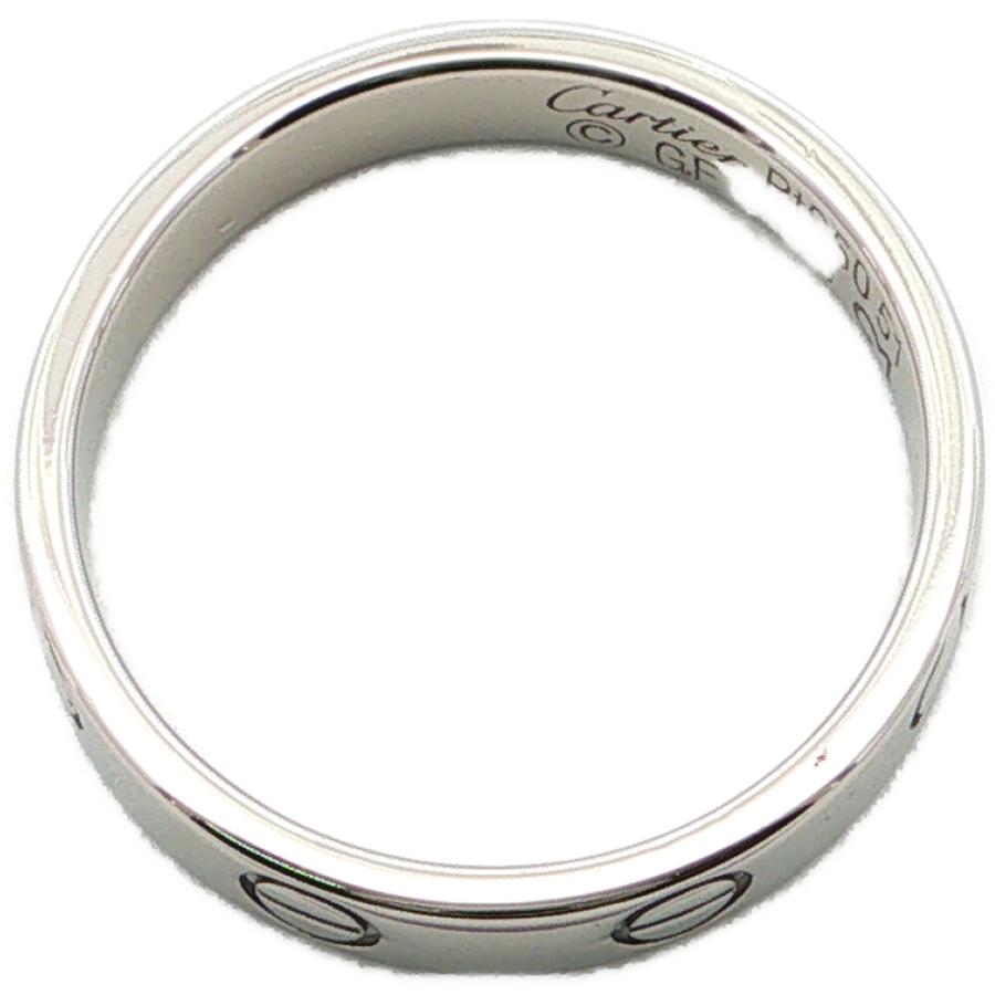 Cartier（カルティエ） ミニラブリング 指輪 Pt950-5.0g 11号 #51