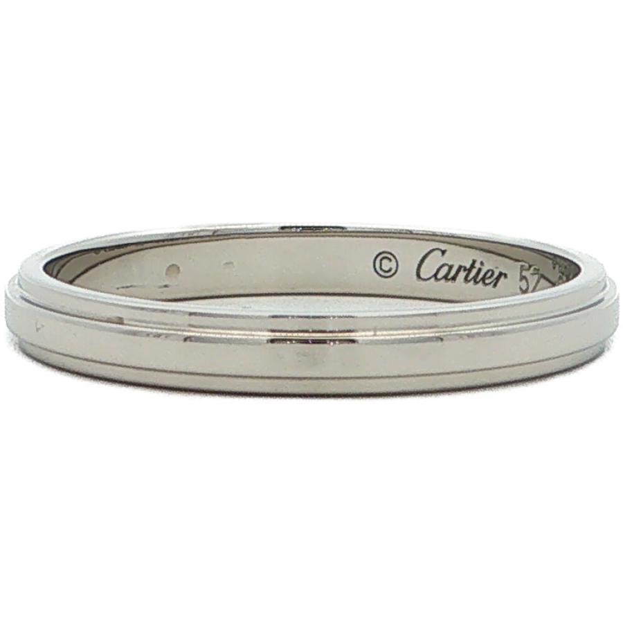 Cartier（カルティエ） ダムール ウェディングリング 指輪 Pt950-2.9g