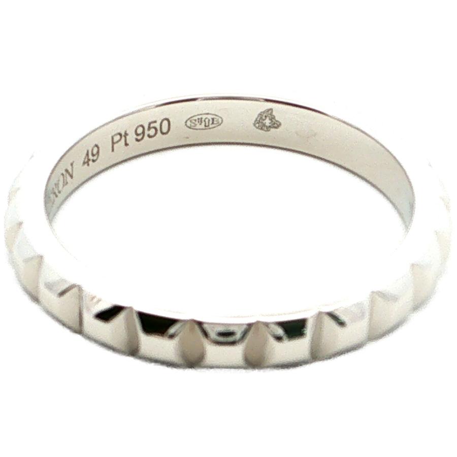 BOUCHERON（ブシュロン） キャトル クルドパリリング 指輪 Pt950-4.4g