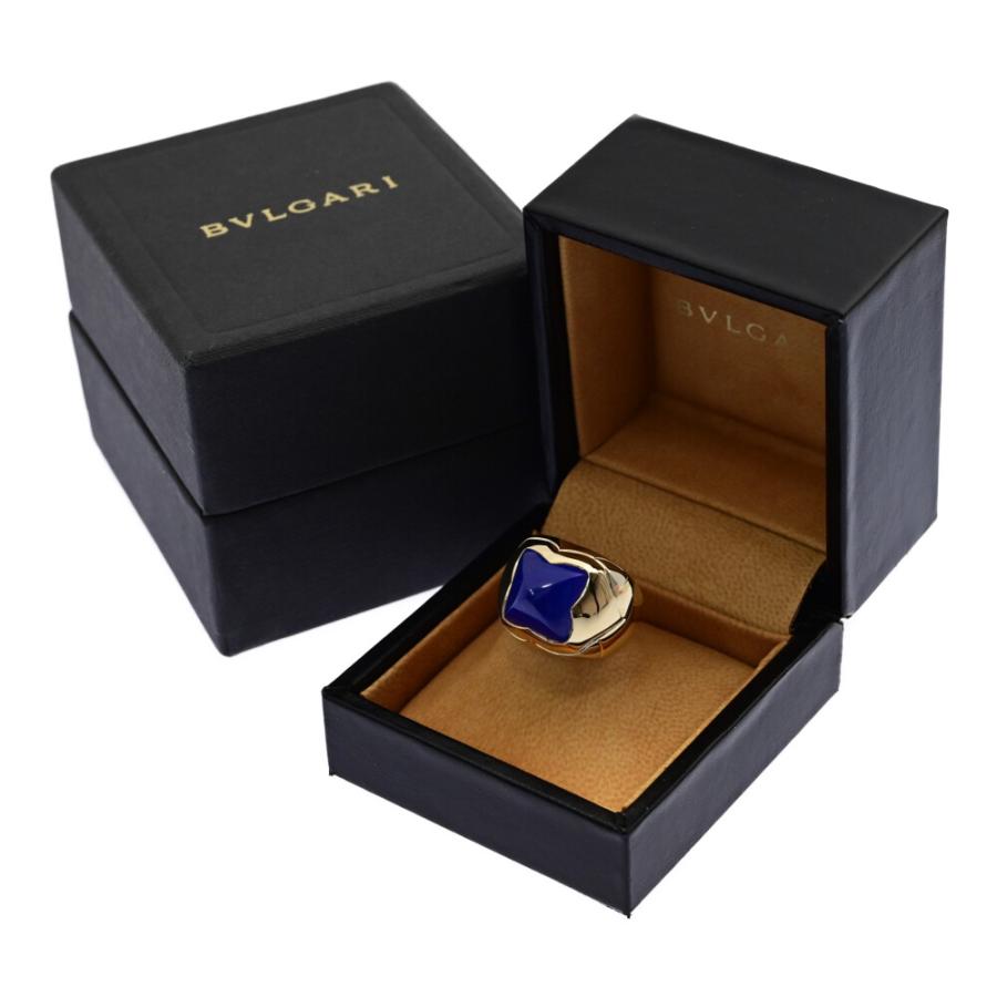 BVLGARI（ブルガリ） ピラミデ・ラピスラズリ リング・指輪/K18YG/750