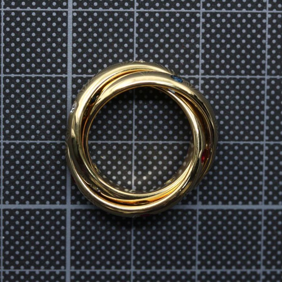 Cartier カルティエ トリニティドゥカルティエ ダイヤ ルビー Cartier カルティエ トリニティドゥカルティエ ダイヤ ルビー
