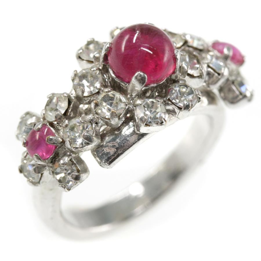 ChristianDior　クリスチャンディオール　指輪　お花　ビジューキラキラ 楽天市場】【Christian Dior】クリスチャンディオール ディオ