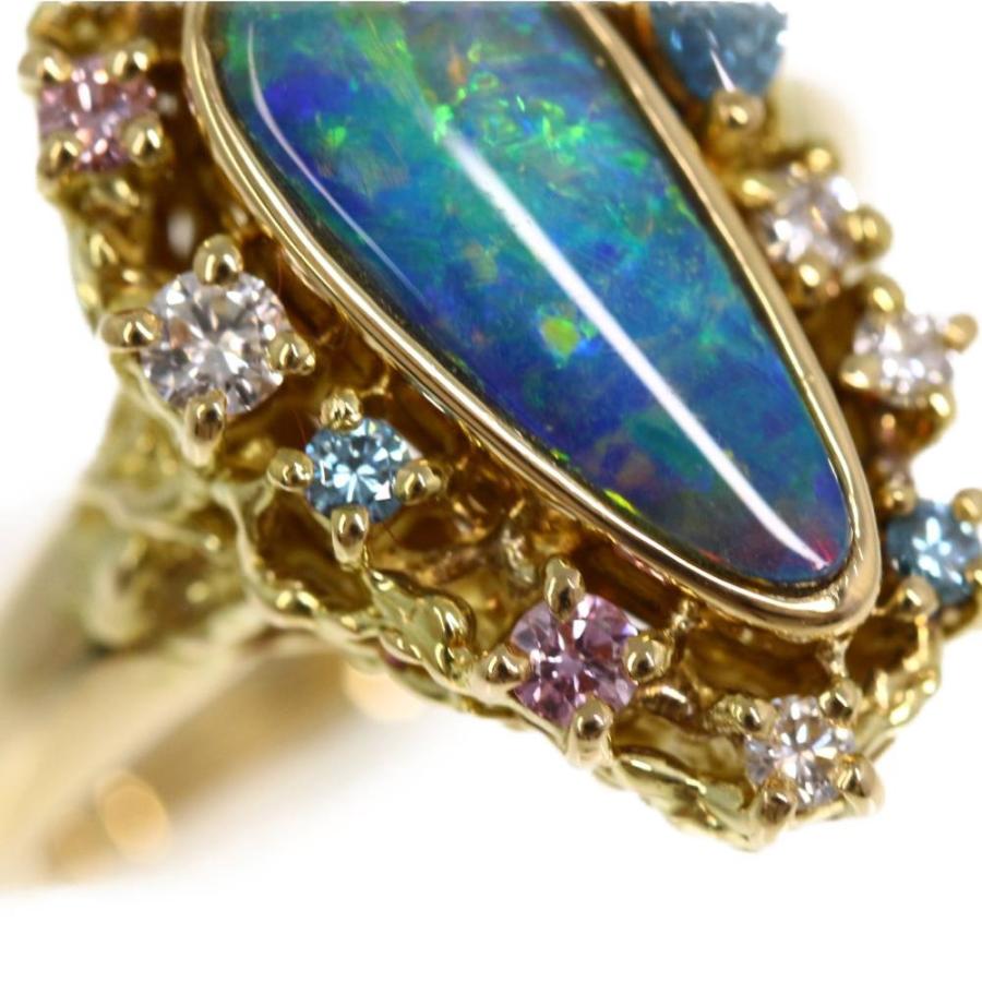 TASAKI（タサキ・田崎真珠） ブラック・オパール・カラーダイヤモンド