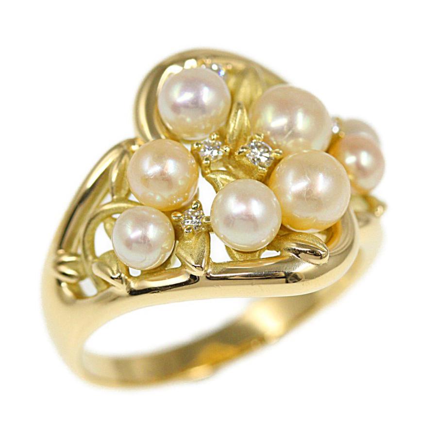 Tasaki タサキ 田崎真珠 アコヤ真珠 パール ダイヤモンドリング 指輪 K18yg 8 7g 0 07ct 16号 Tasaki Pearl レディース Rf4 H06 Rpaa1314l リファスタ Yahoo ショッピング店 通販 Yahoo ショッピング