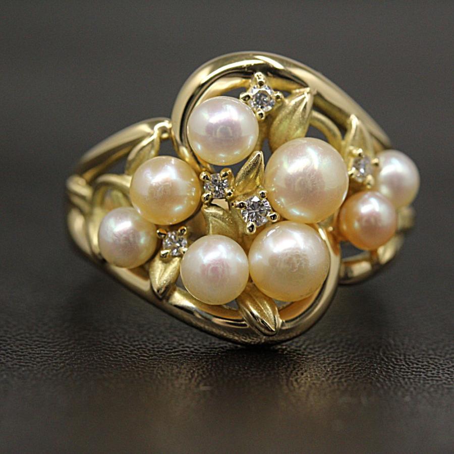 Tasaki タサキ 田崎真珠 アコヤ真珠 パール ダイヤモンドリング 指輪 K18yg 8 7g 0 07ct 16号 Tasaki Pearl レディース Rf4 H06 Rpaa1314l リファスタ Yahoo ショッピング店 通販 Yahoo ショッピング