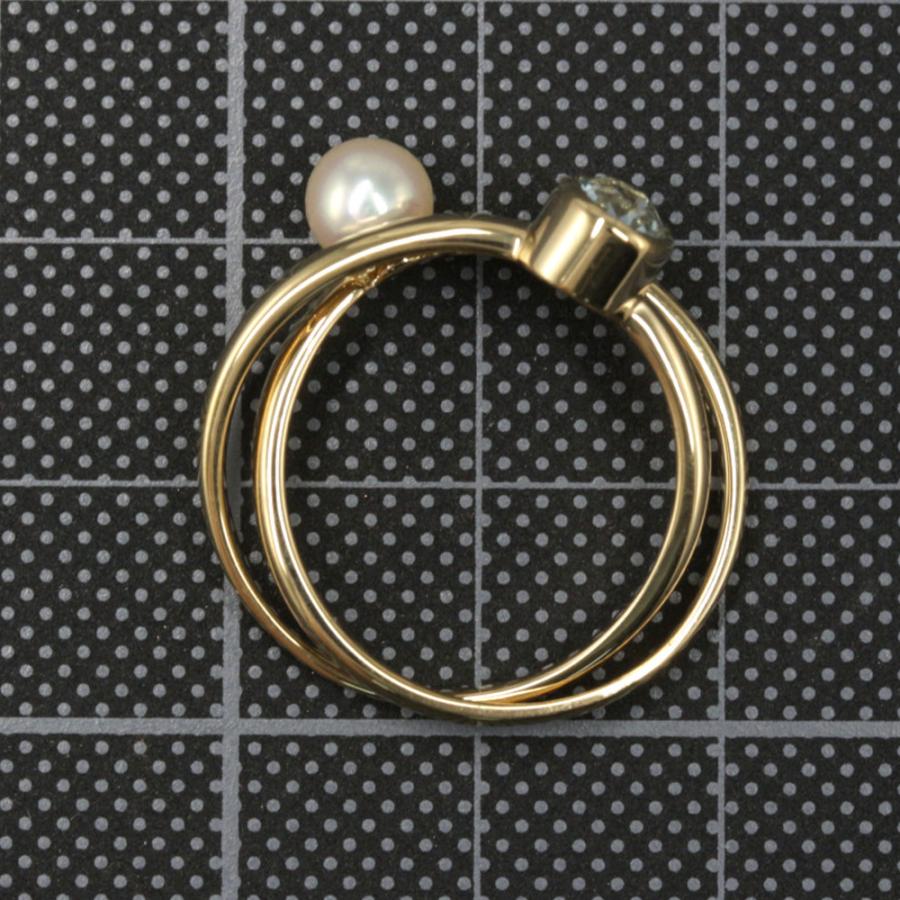 TASAKI（タサキ・田崎真珠） 真珠（パール）2連リング・指輪
