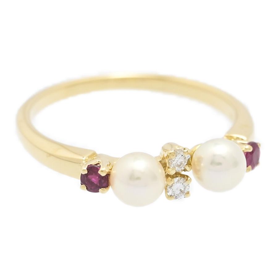 MIKIMOTO（ミキモト） 【4/30迄+-6サイズ直し無料】ミキモト ルビー 