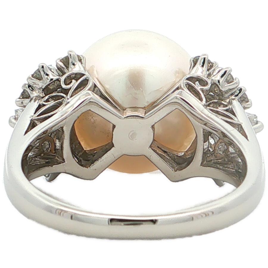MIKIMOTO Pt900 アコヤ真珠指輪約12号
