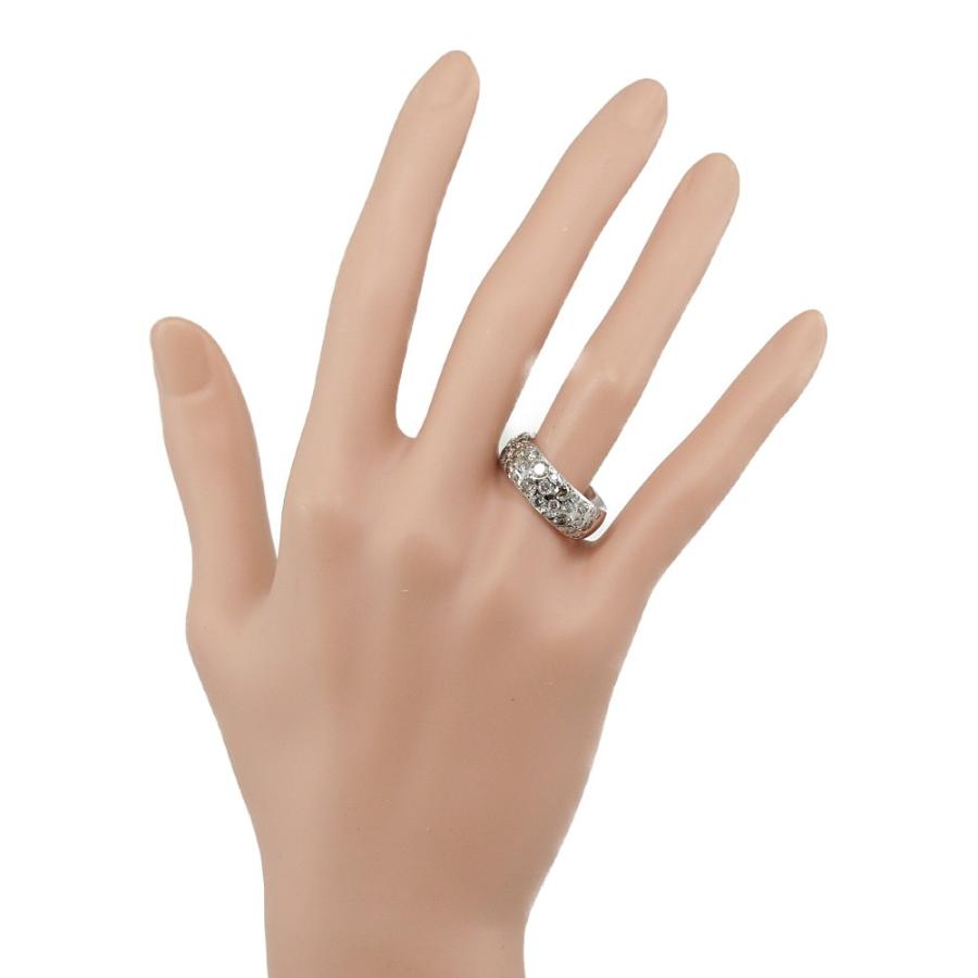 カシケイ バンド 35P・ハーフエタニティ・ブラウンダイヤモンドリング