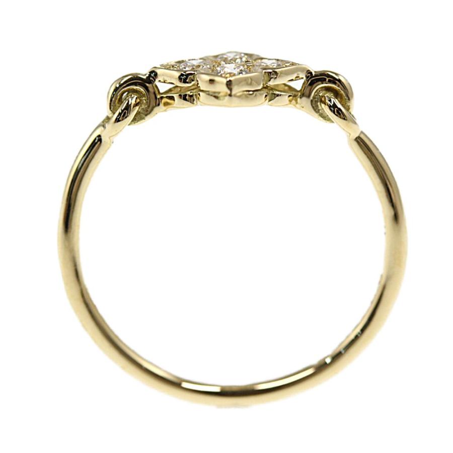 Cartier カルティエ ヒンドゥ 4P・ダイヤモンドリング・指輪/K18YG/1.5 