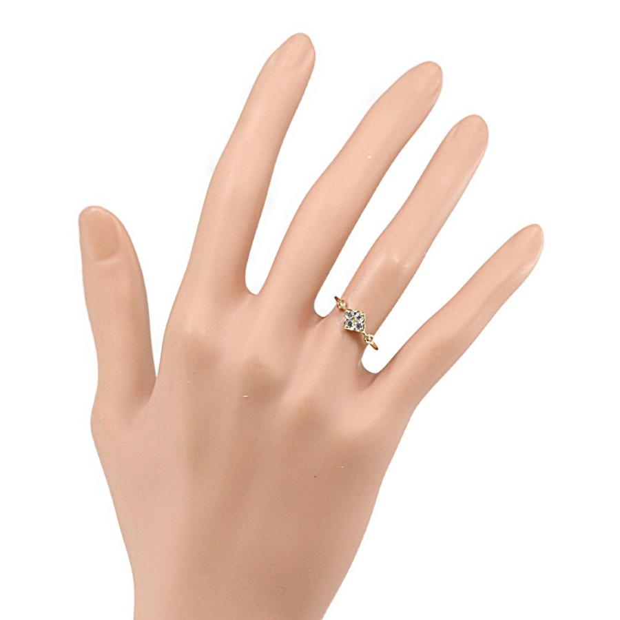 Cartier（カルティエ） ヒンドゥ 4P・ダイヤモンドリング・指輪/K18YG 
