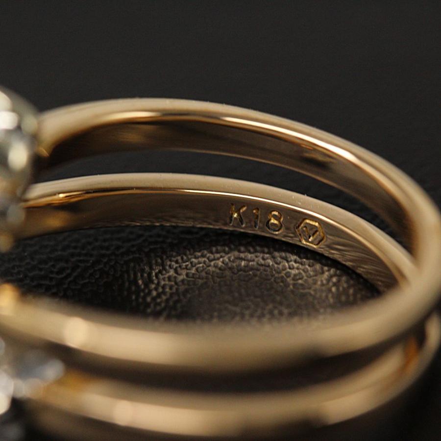 ヴァンドーム青山 フラワーモチーフ12P・ダイヤモンドリング・指輪