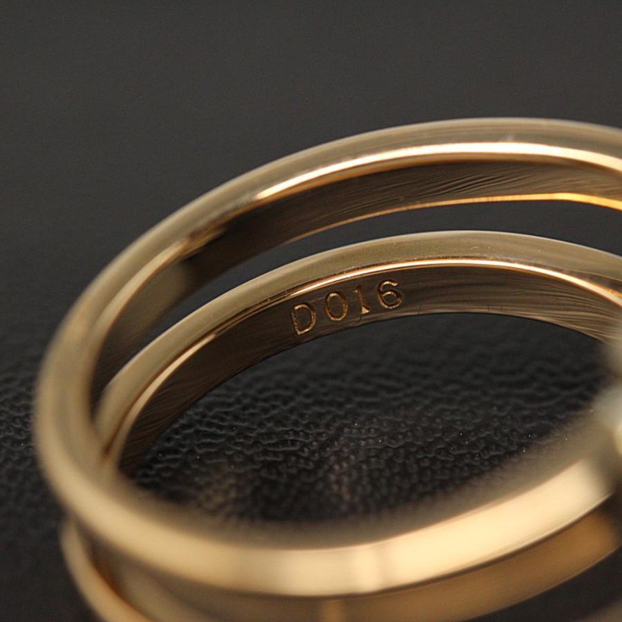 ヴァンドーム青山 フラワーモチーフ12P・ダイヤモンドリング・指輪