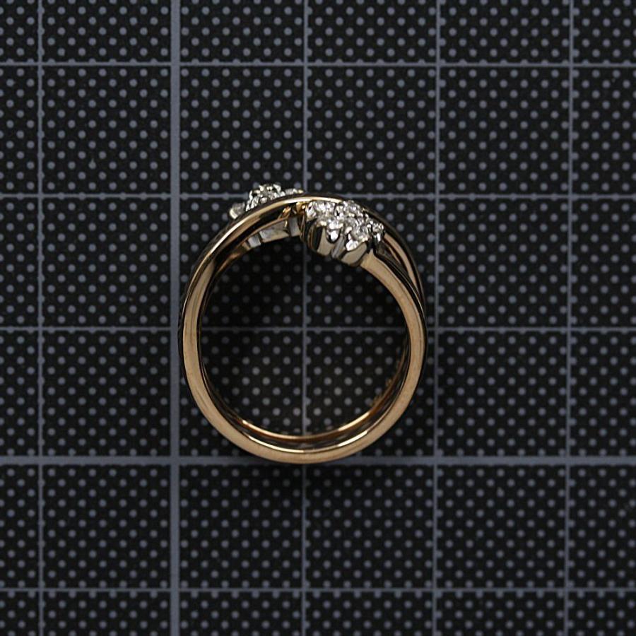 ヴァンドーム青山 フラワーモチーフ12P・ダイヤモンドリング・指輪