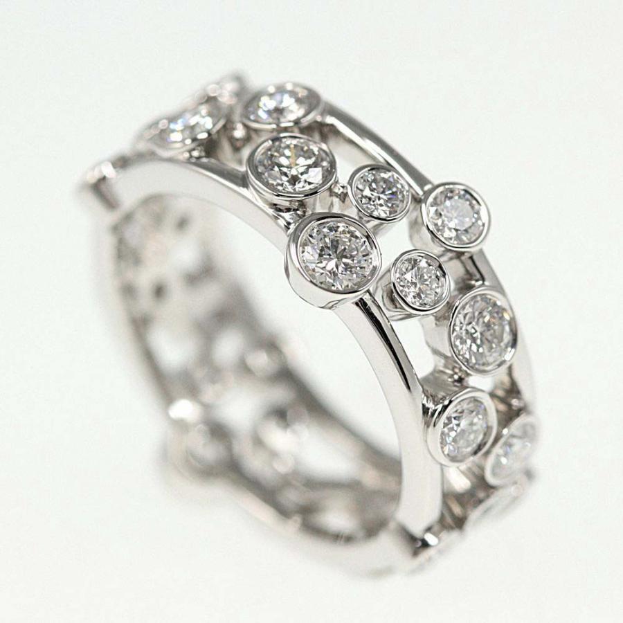TIFFANY&Co. ティファニー バブル 28P 2ロウ ダイヤモンドリング TIFFANY&Co. ティファニー バブル 28P 2ロウ ダイヤモンドリング