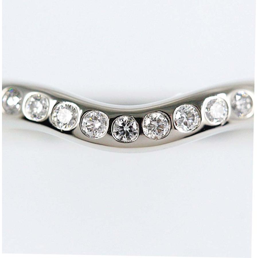 TIFFANY&Co.（ティファニー） カーブド バンド ダイヤモンドリング 