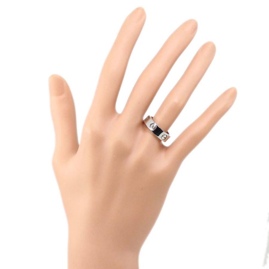 Cartier（カルティエ） 3Pダイヤモンド ラブリング 指輪/K18WG/750-8.7
